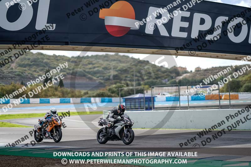 25 to 27th november 2017;Jerez;event digital images;motorbikes;no limits;peter wileman photography;trackday;trackday digital images